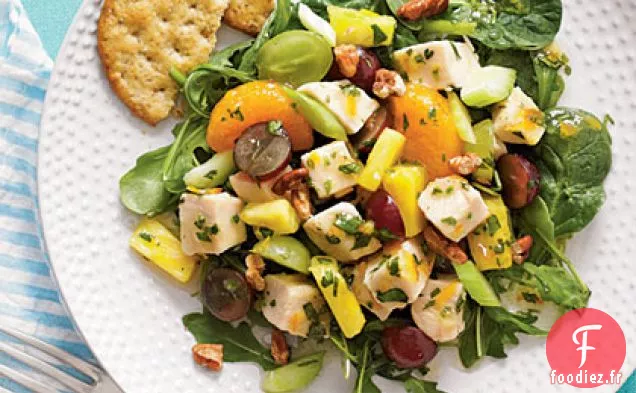 Salade de Poulet aux Fruits Mélangés