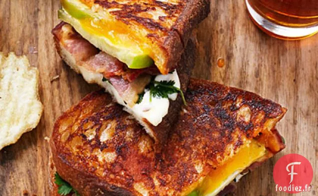 Sandwichs au Fromage Grillé et au Bacon Tomatillo