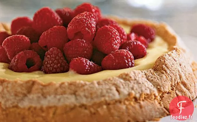 Gâteau au Citron et aux Amandes Fourré au Caillé de Citron