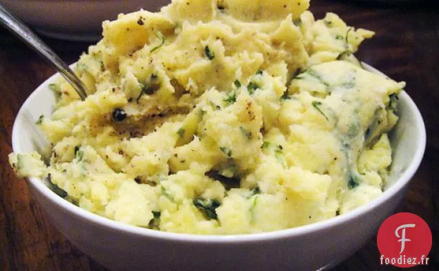 Livre de cuisine : Purée de Pommes de Terre au Basilic