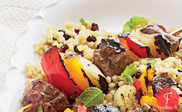 Couscous aux Perles et Groseilles