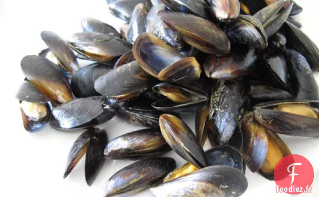 Livre de cuisine: Moules au Curry
