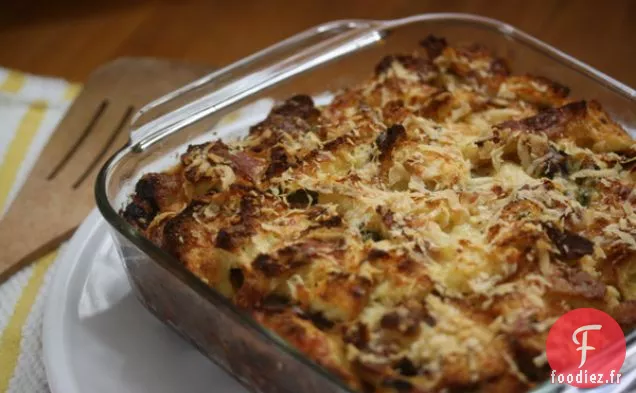 Strates D'Épinards À La Sauge Et Au Gruyère