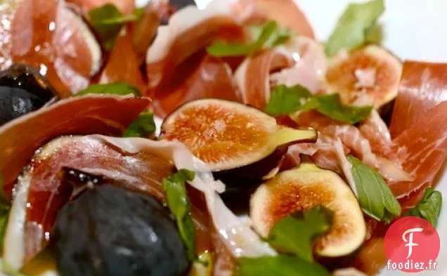 Délicieux en Cinq Minutes ou moins: Salade de Figues et de Points