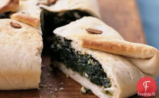 Casserole de Calzone aux Épinards et à la Feta