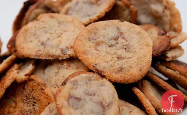 Biscuits au Chocolat au Lait au Gingembre et au Caramel
