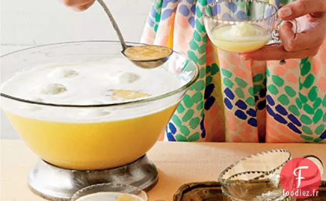 Punch Ananas - Rhum - Thé