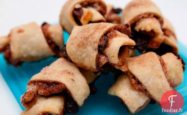 Rugelach à la Cannelle Et aux Raisins Secs