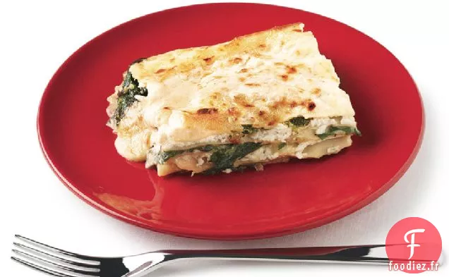 Lasagne Aux Épinards, Au Pesto Et À La Fontina