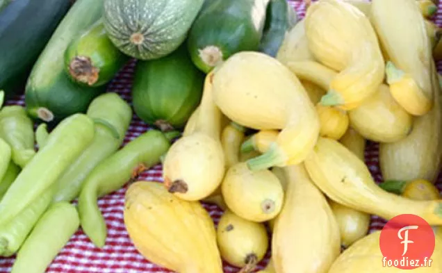 Salade de Courge d'Été Rapide
