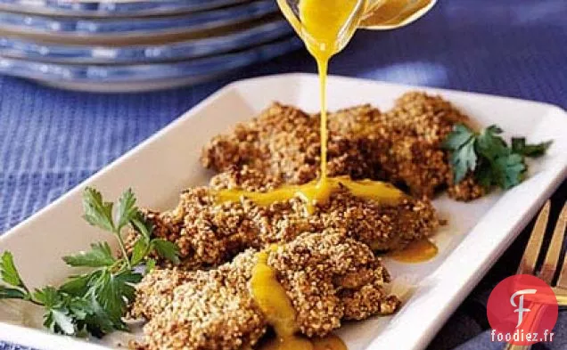 Cuisses de Poulet Au Miel et aux Noix de Pécan