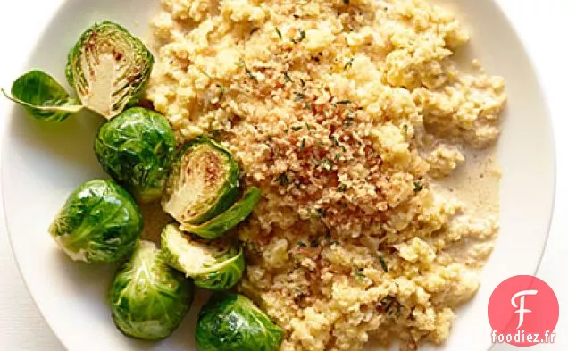 Risotto au chou-Fleur doré