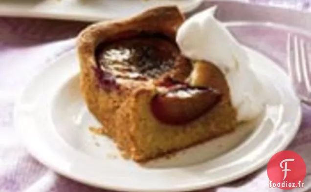 Cuisson à la Dorie: Gâteau aux prunes