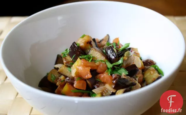 Dîner Ce soir : Caponata aux Aubergines