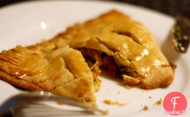 Dîner ce soir : Turnovers de Patates Douces et de Gruyère