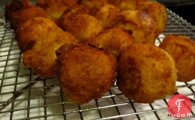 Cook the Book : Croquetas aux pommes de terre, au Jambon et au Piment Piquillo
