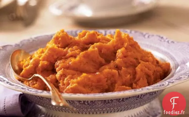 Purée De Patates Douces Rôties Au Miel