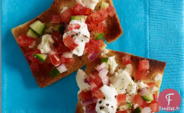 Nachos grecs à la Féta