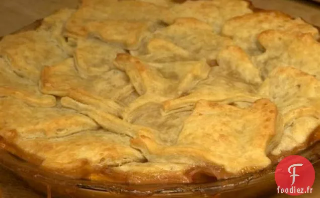 Sain et délicieux: Tarte à la Pêche et à la Cardamome en Croûte Supérieure