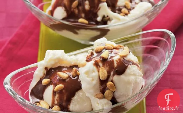 Sundae au Fudge Chaud Mexicain
