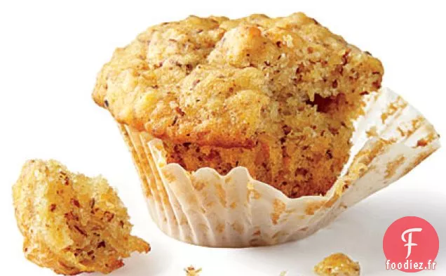 Muffins à l'Orange et aux Noisettes