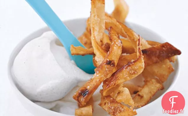 Lanières de Tortillas à la Cannelle et au Sucre