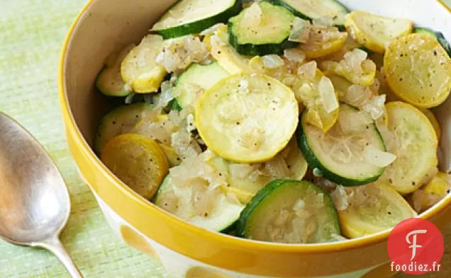 Courge et Courgettes Sautées