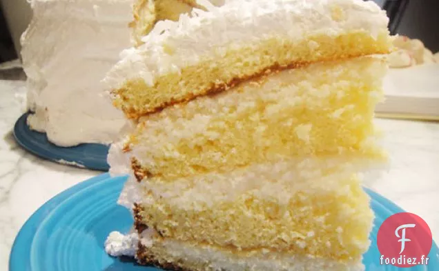 Cuisinez le livre: Le Gâteau à la noix de coco de Grand-Mère Stevens