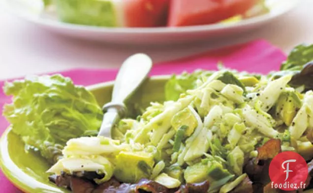 Salade de Crabe, Citron et Avocat