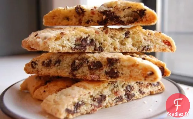 Biscotti aux Pépites de Chocolat au Bacon