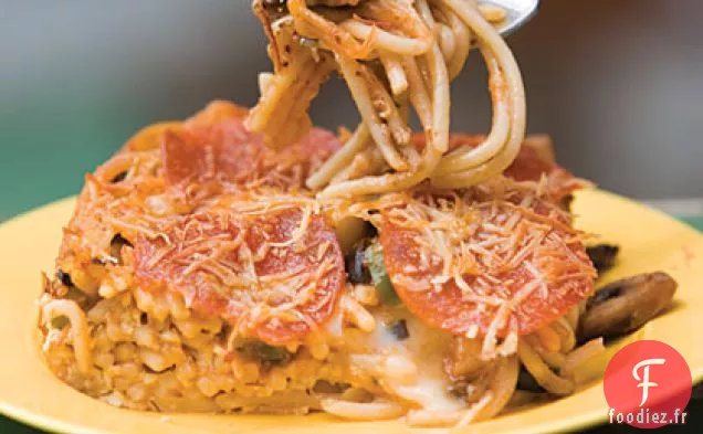 Casserole de Spaghettis Au Four