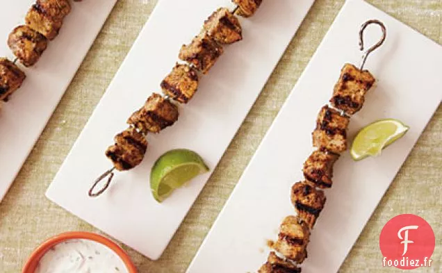 Brochettes de Poulet aux Épices des Caraïbes