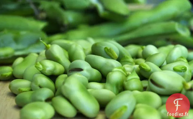Préparez le livre : Linguine aux Fèves, Ail, Tomate et Chapelure