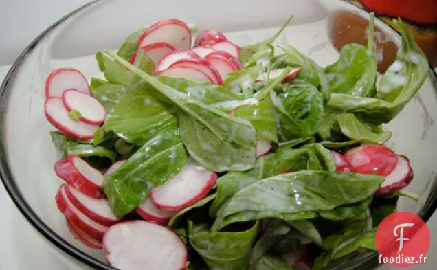 Cuisiner le livre: Salade de Radis