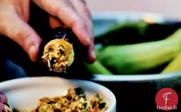 Cook the Book: Aubergines et Courgettes Farcies à la sauce à la Grenade