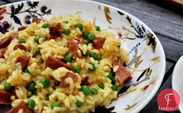 Riz au Safran au Chorizo
