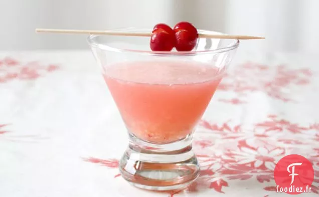 À boire de façon Saisonnière: Caipirinha aux Cerises Acides