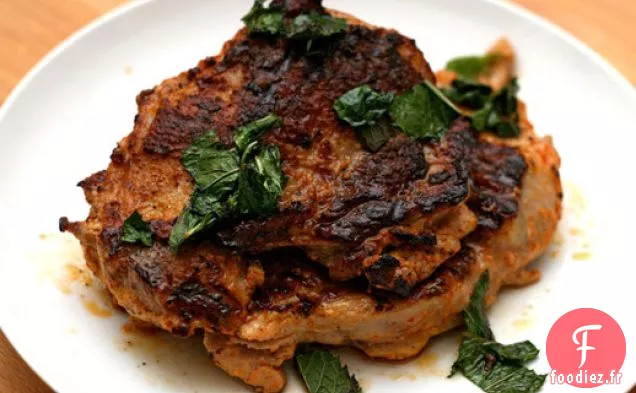 Dîner ce soir: Harissa et Poulet Mariné au Yaourt