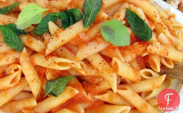 Français en un éclair : Penne au Piment d'Espelette