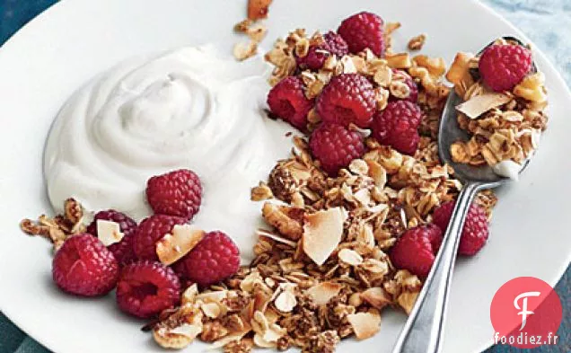 Petit Déjeuner au Granola de Tournesol Parfaits