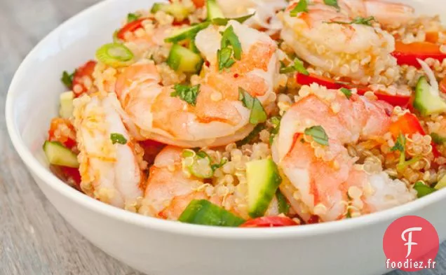 Salades Sérieuses: Salade de Crevettes Vietnamiennes et de Quinoa