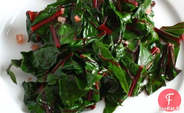 Bettes à Carde Sautées
