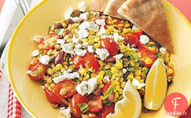 Salade de Lentilles Méditerranéennes
