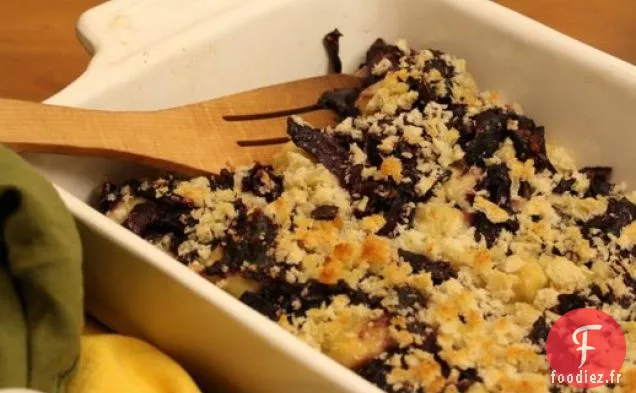 Mangez Pour Huit Dollars: Gnocchis et Gratin de Chou Rouge