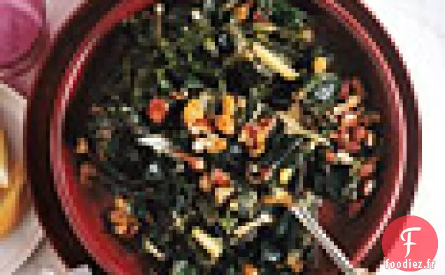 Blettes aux Raisins Secs et Amandes