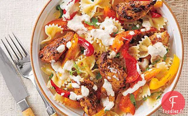 Pâtes au Poulet Fajita