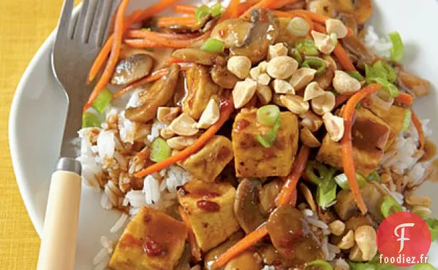 Tofu à la Sichuan aux Arachides