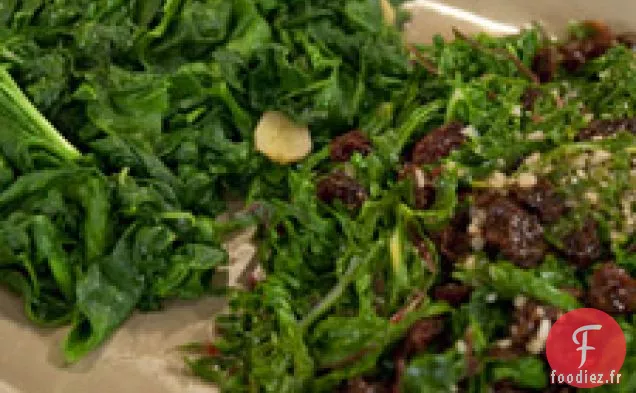 Blettes Aux Agrumes Aux Raisins Secs
