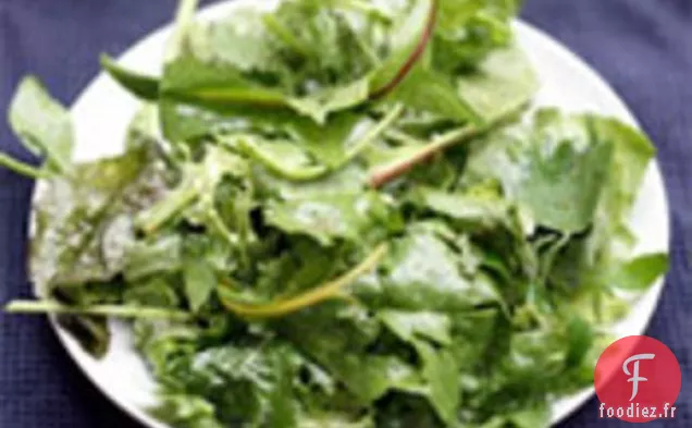 Dîner ce soir: Greenmarket Champ Verts au Vinaigre de Malt