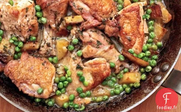 Poulet Vesuvio